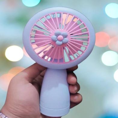 Mini Charging Fan with Light