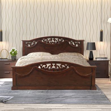 Regal Wooden King Bed