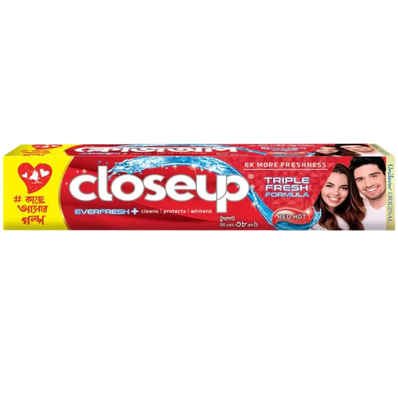 Closeup Toothpaste