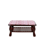 RFL Cherry Printed Sofa Table - Rosewood