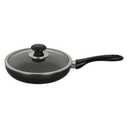 TOPPER Nonstick Glamour Fry Pan With Lid