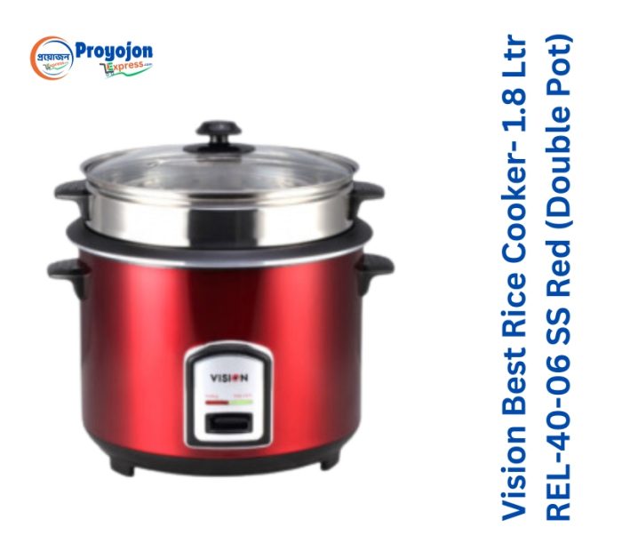 Vision-Rice cooker Double pot 1.8 ltr