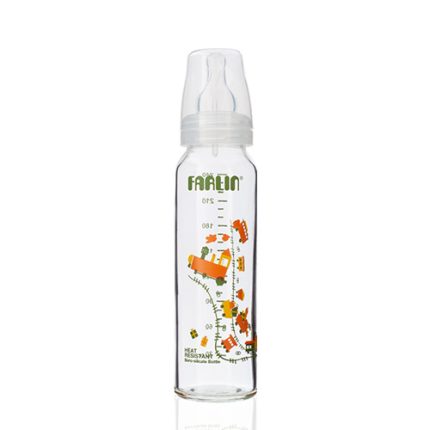 Farlin Heat Resistant a33 Glass Feeding Bottle