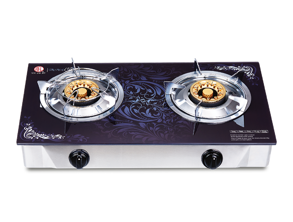 RFL Double Glass LPG Gas Stove