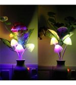 LED Night Light Mushroom Sensor Wall Lamp